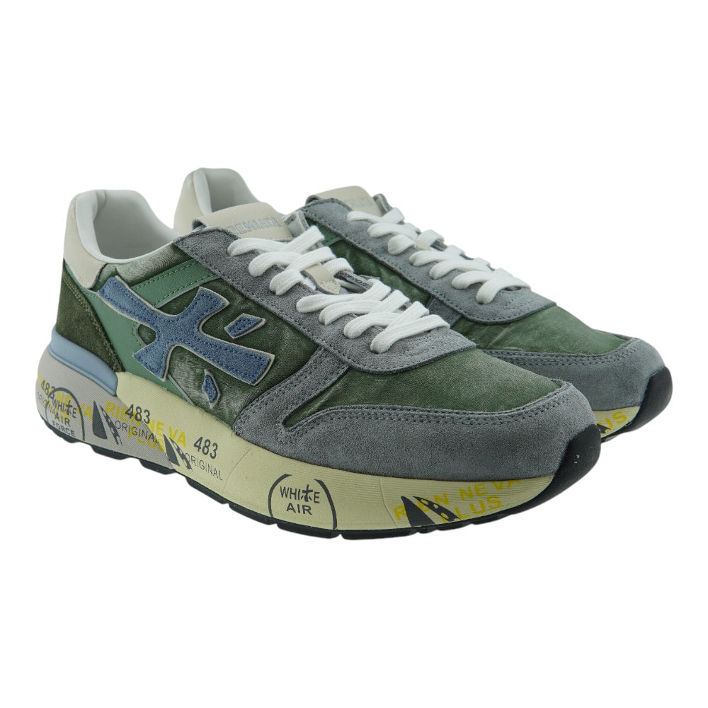 Sneakers casual hombre verde Premiata MICK 7216