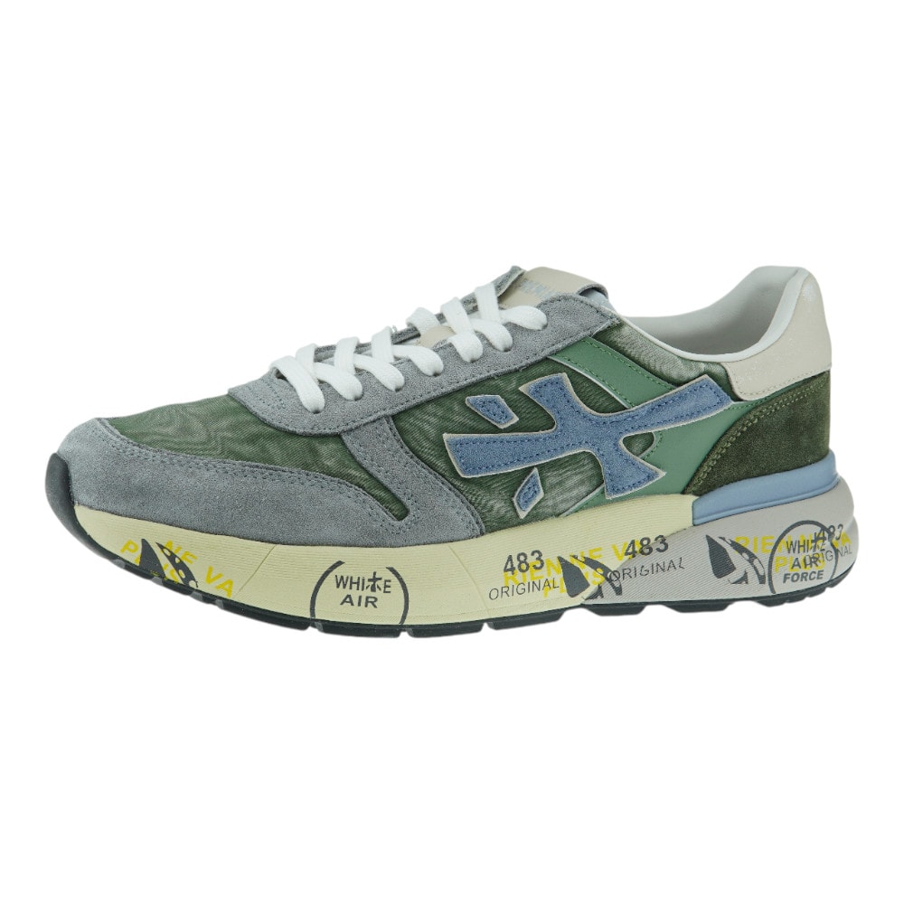 Sneakers hombre verde Premiata | Comodidad y diseño exclusivo en Gallery foto 3