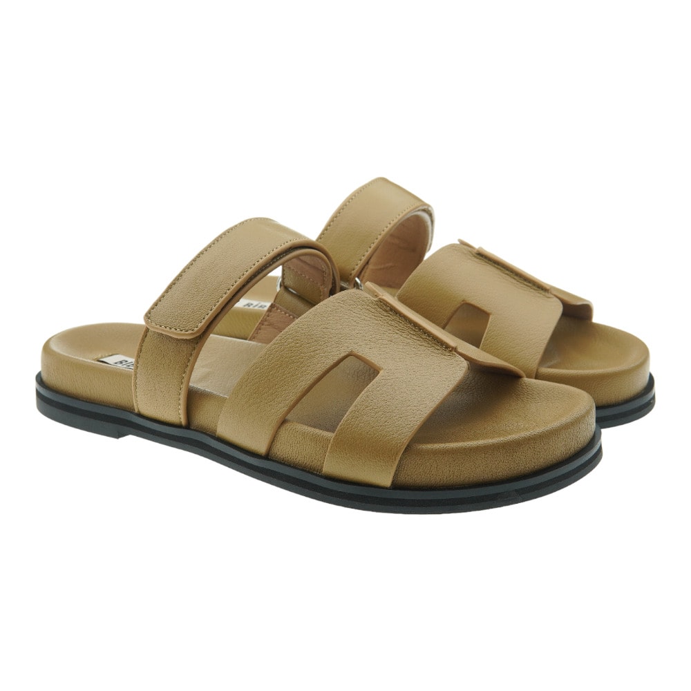 Sandalias planas anatómicas destalonadas velcro Bibilou Mindy 525Z40VK