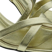 Sandalias ceremonia metalizadas tacón Bibilou Miriam 613Z40VK foto 7