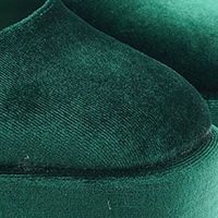 Zapatos tacón velvet verde Jeannot MJ583 foto 7