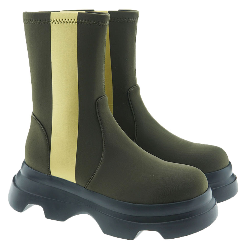 Botines plataforma suela track elásticos Jeannot MJ674