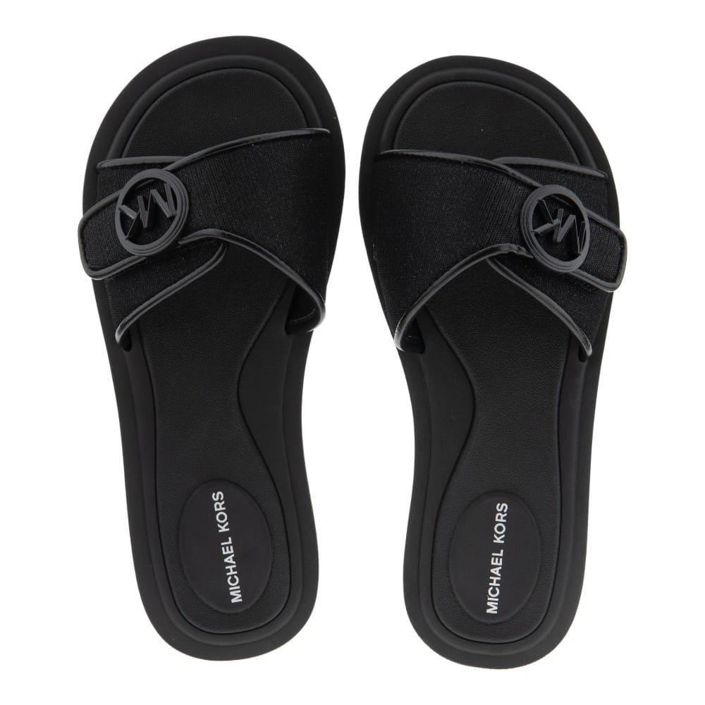 Pala piscina negra mujer Karl Lagerfeld | Chancla negra verano foto 2