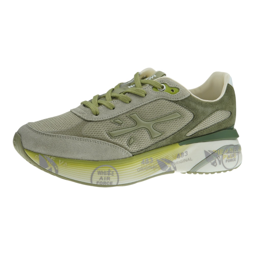 Sneakers Hombre Verde Premiata | Comodidad y Estilo Exclusivo en Gallery foto 3