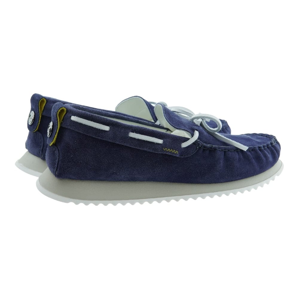 Descubre los Náuticos Mokk 01 Azul Jeans de Voile Blanche para Hombre | Gallery Carrile foto 4