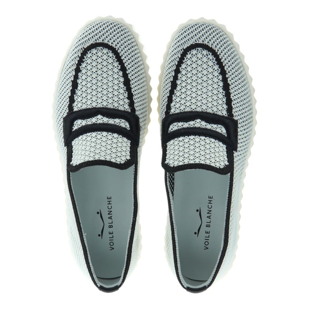 Mocasín Tejido Blanco Voile Blanche para Mujer | Versatilidad y Confort | Carrile foto 2