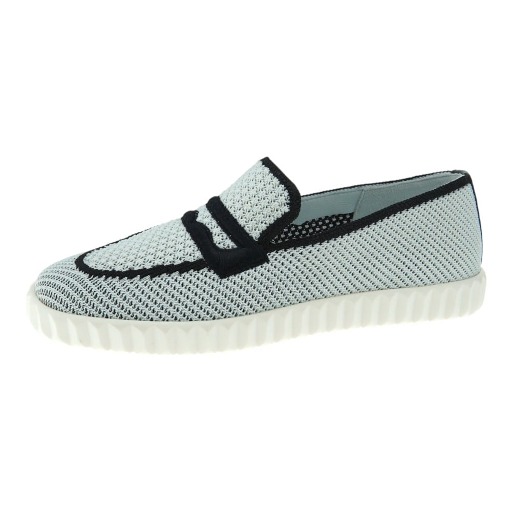 Mocasín Tejido Blanco Voile Blanche para Mujer | Versatilidad y Confort | Carrile foto 3