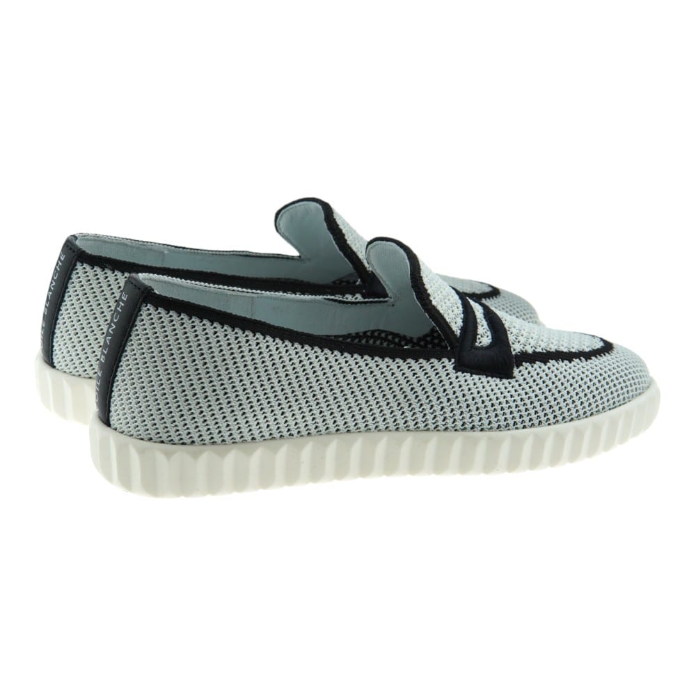 Mocasín Tejido Blanco Voile Blanche para Mujer | Versatilidad y Confort | Carrile foto 4