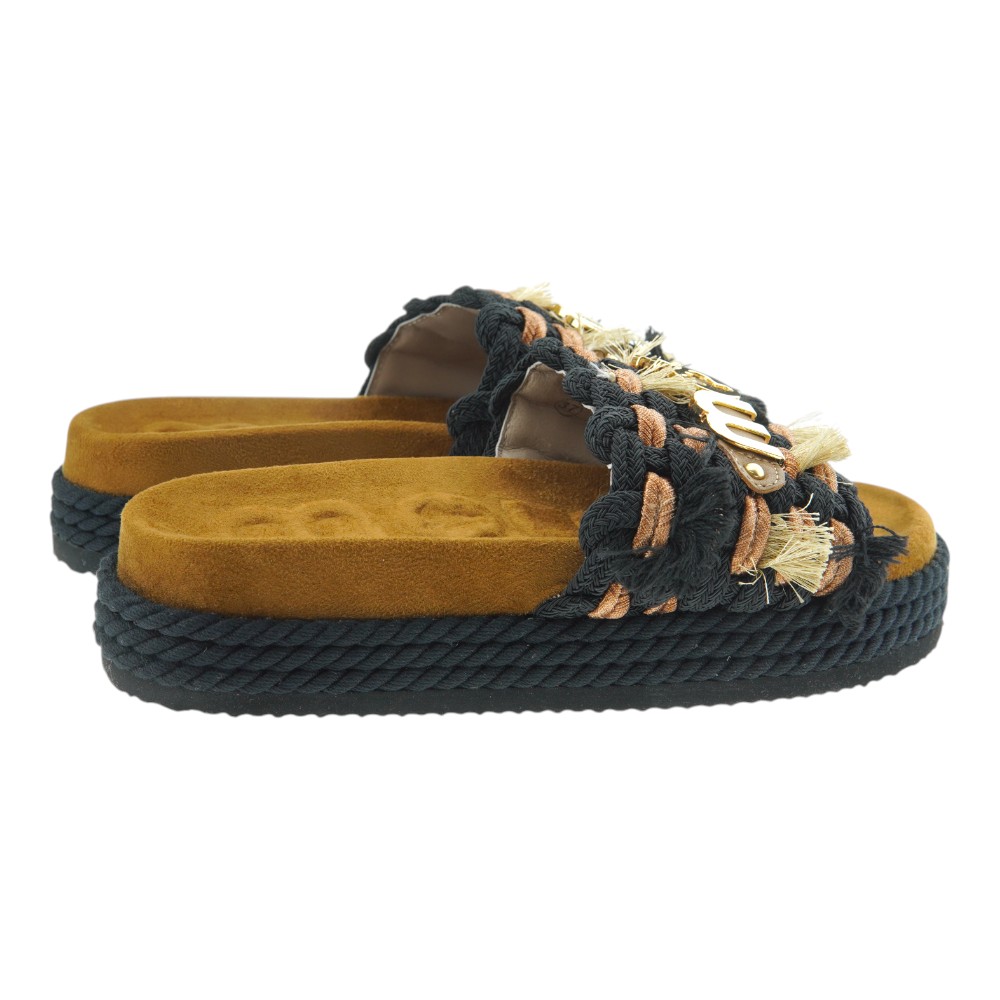 Sandalias pala plataforma mujer Mou – Diseño artesanal y comodidad foto 4