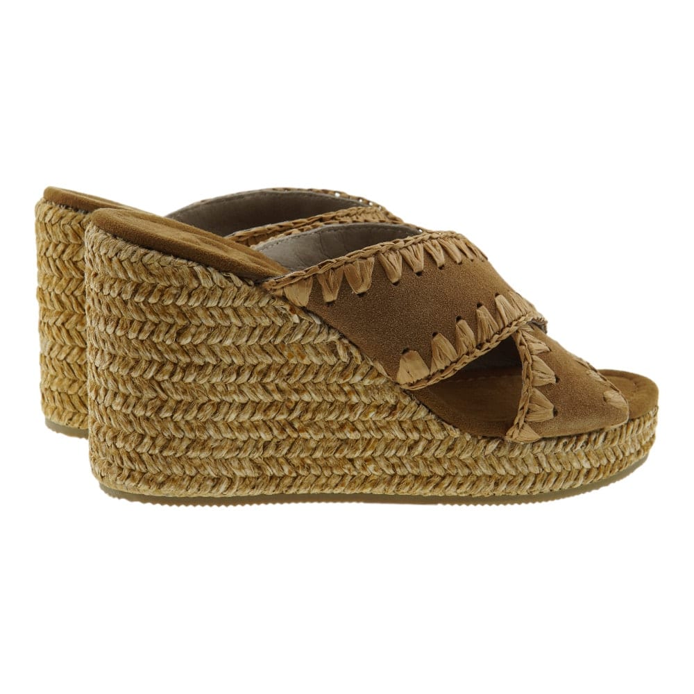 Sandalias con Cuña Mou en Ante | Gallery Carrile foto 4
