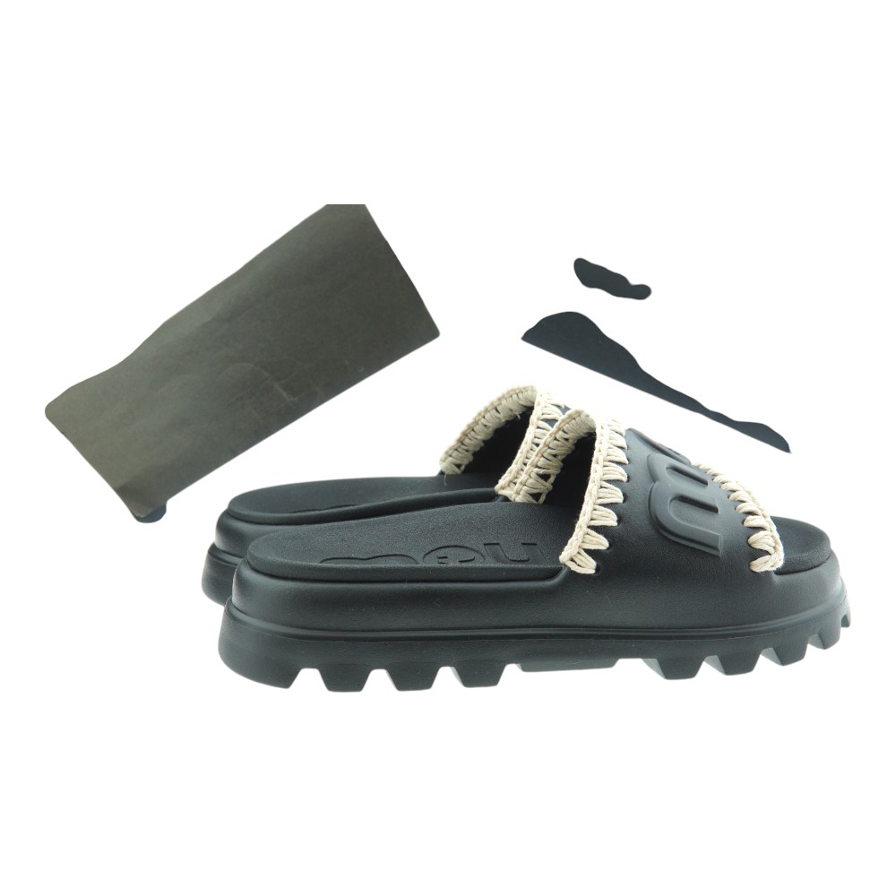 Sandalias pala plataforma mujer Mou | Tres colores disponibles foto 4