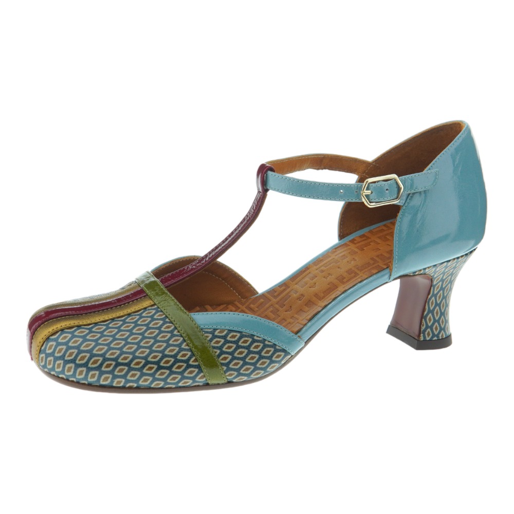 Zapato tacon mosaico hebilla Chie Mihara Myla foto 3
