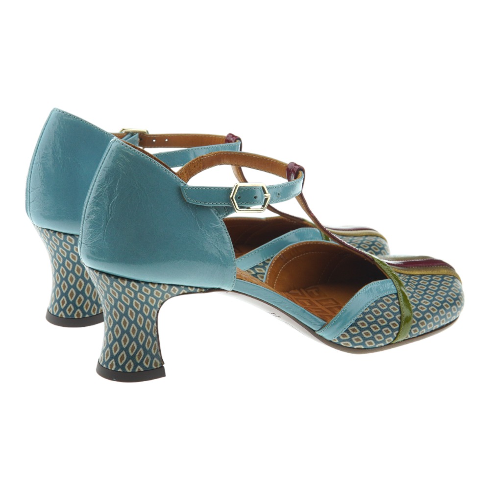 Zapato tacon mosaico hebilla Chie Mihara Myla foto 4