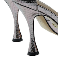 Sandalias Metalizadas Efecto Serpiente Lola Cruz | Elegancia y Tendencia | Gallery Carrile foto 5