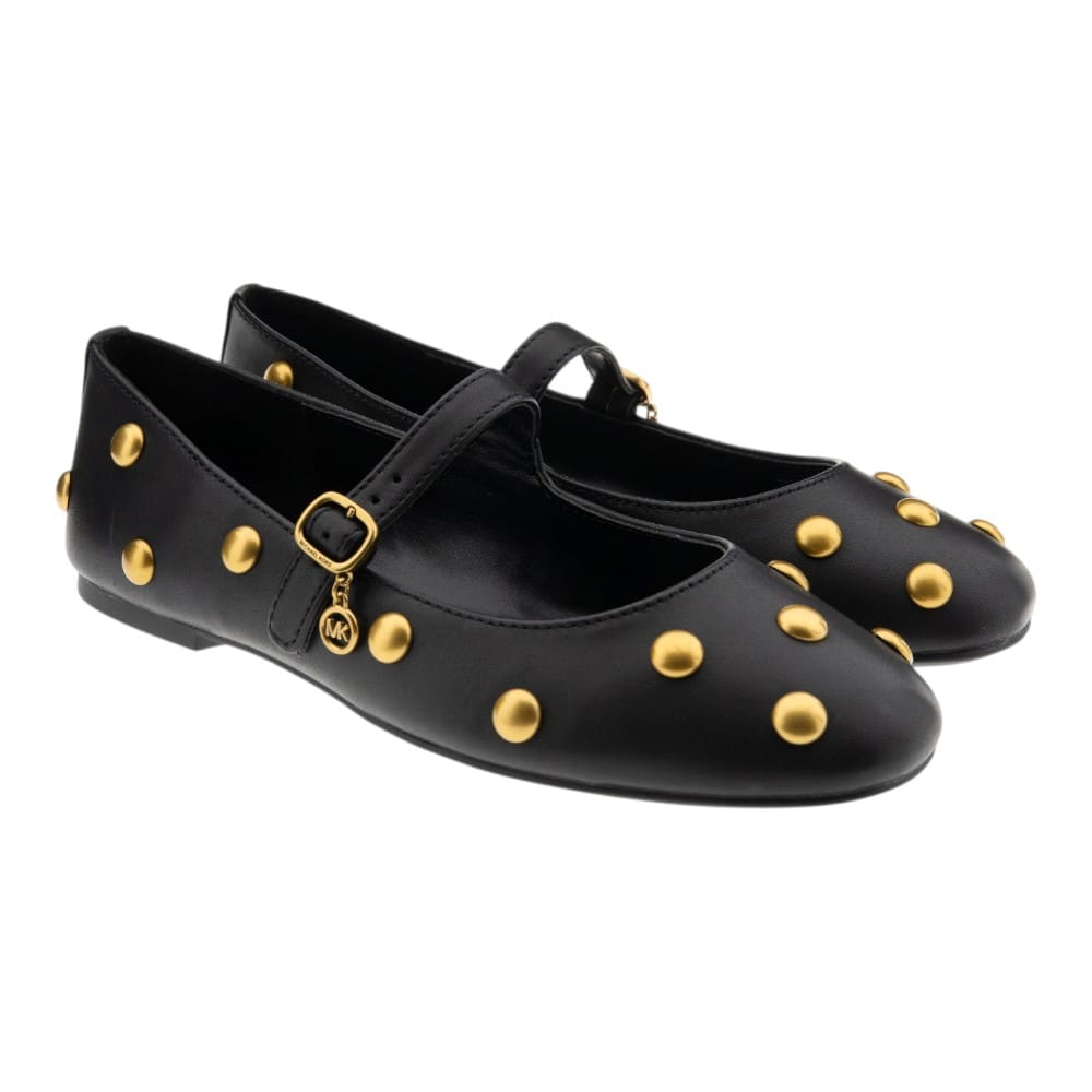 Merceditas negras tachas mujer Michael Kors Nellie Flex