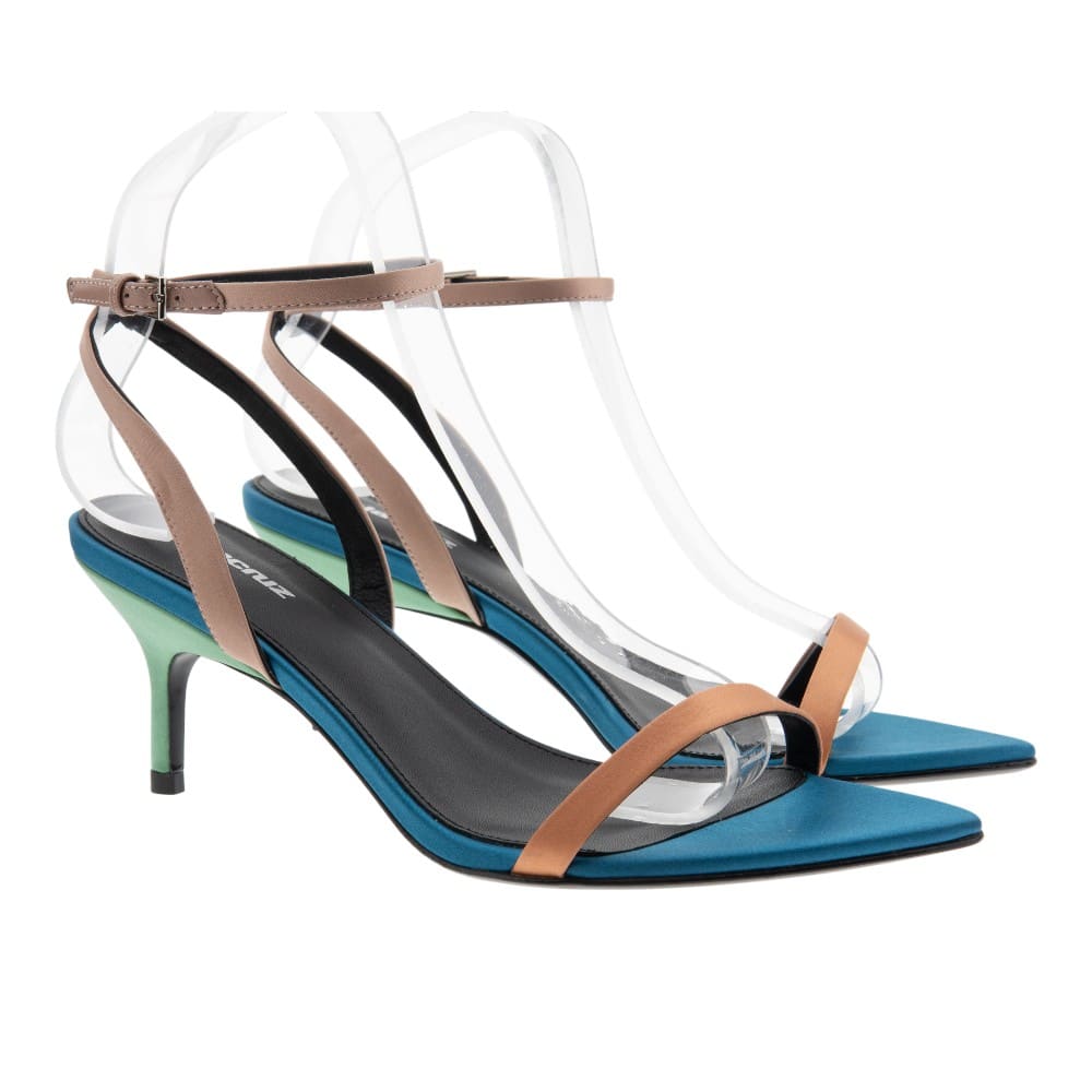 Sandalias fiesta tiras multicolor Lola Cruz Nena Sandal 65