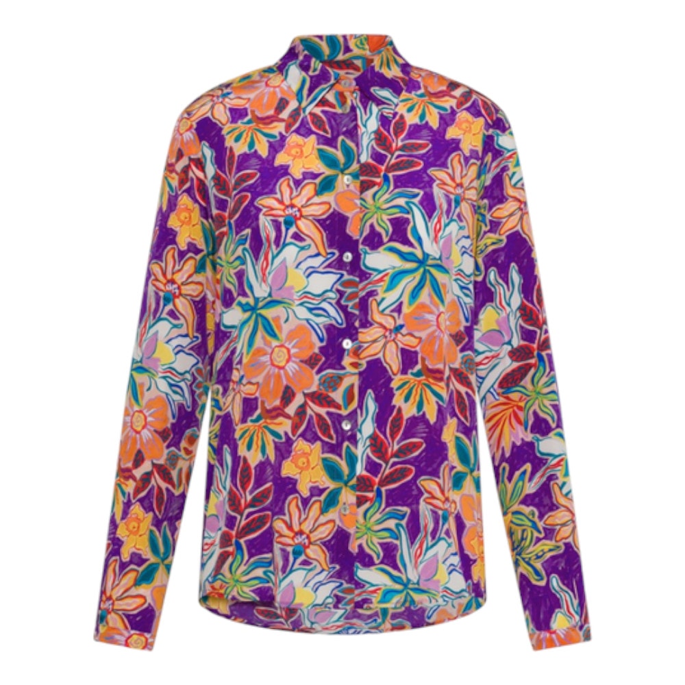 Camisa Floral Multicolor Mujer Momoni Neudon