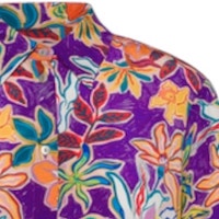 Compra Camisa Floral Violeta de Momoni para Mujer | Gallery Carrile foto 2
