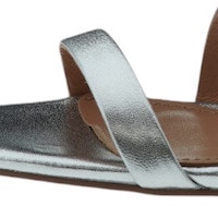 Sandalias de tacón Bibilou plata metalizado | Elegancia y estilo foto 5