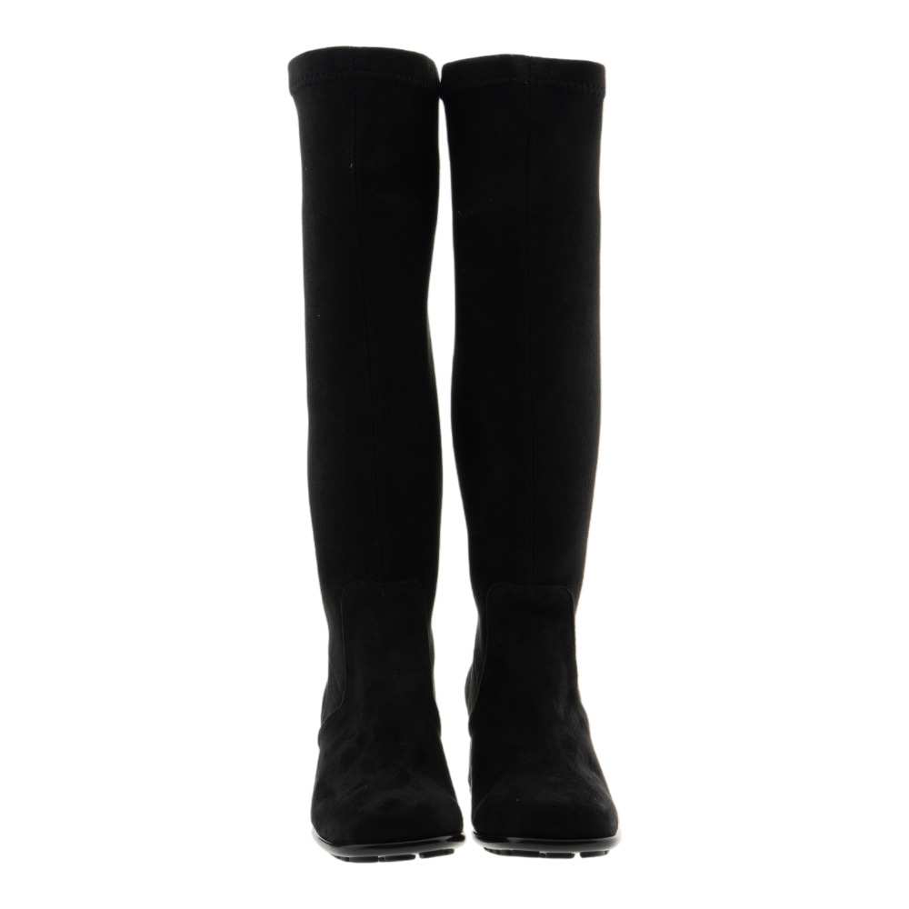 Botas mujer Gaimo negra, azul marino, marrón o taupe de caña alta foto 2