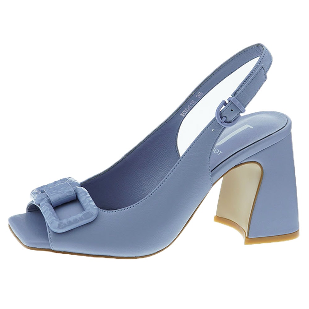 Zapato peep-toe destalonado cadena Jeannot NJ641 foto 3