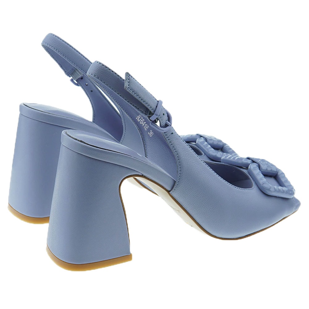 Zapato peep-toe destalonado cadena Jeannot NJ641 foto 4