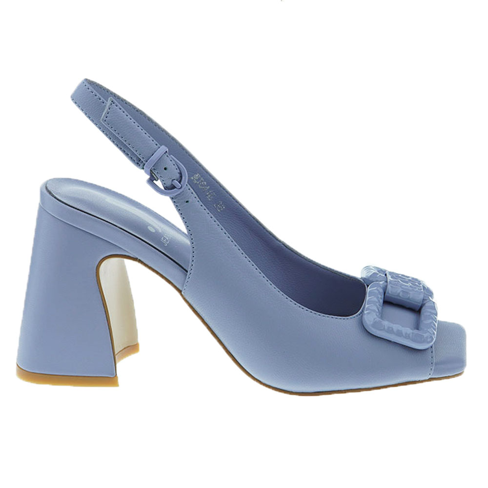 Zapato peep-toe destalonado cadena Jeannot NJ641 foto 5