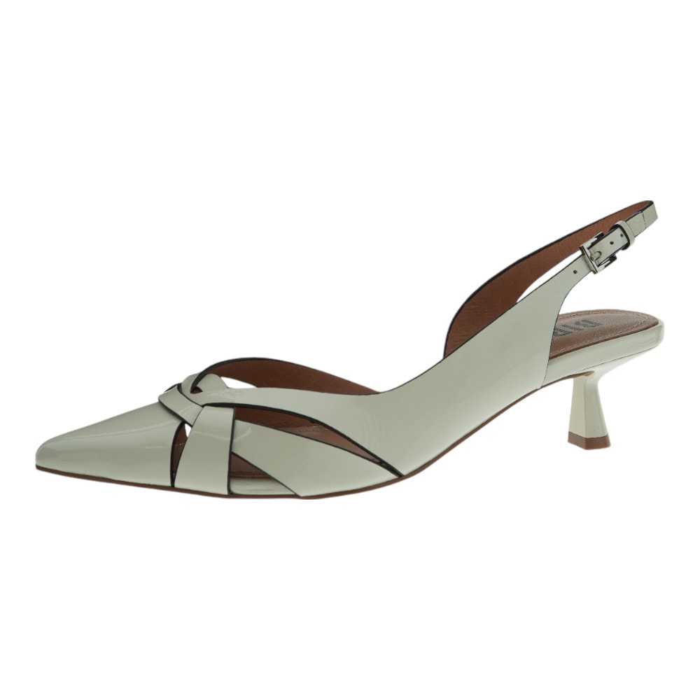 Zapatos tacón Bibilou charol blanco | Estilo y sofisticación en Carrile foto 3