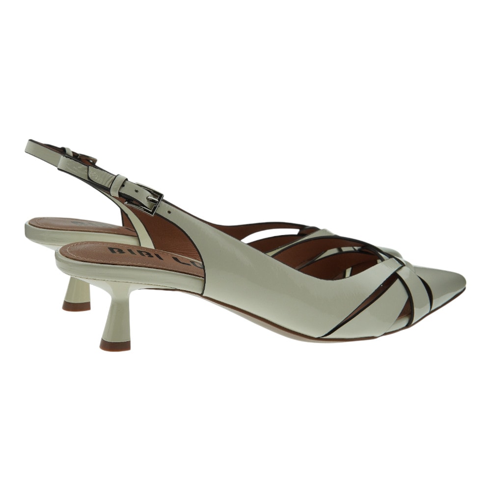 Zapatos tacón Bibilou charol blanco | Estilo y sofisticación en Carrile foto 4
