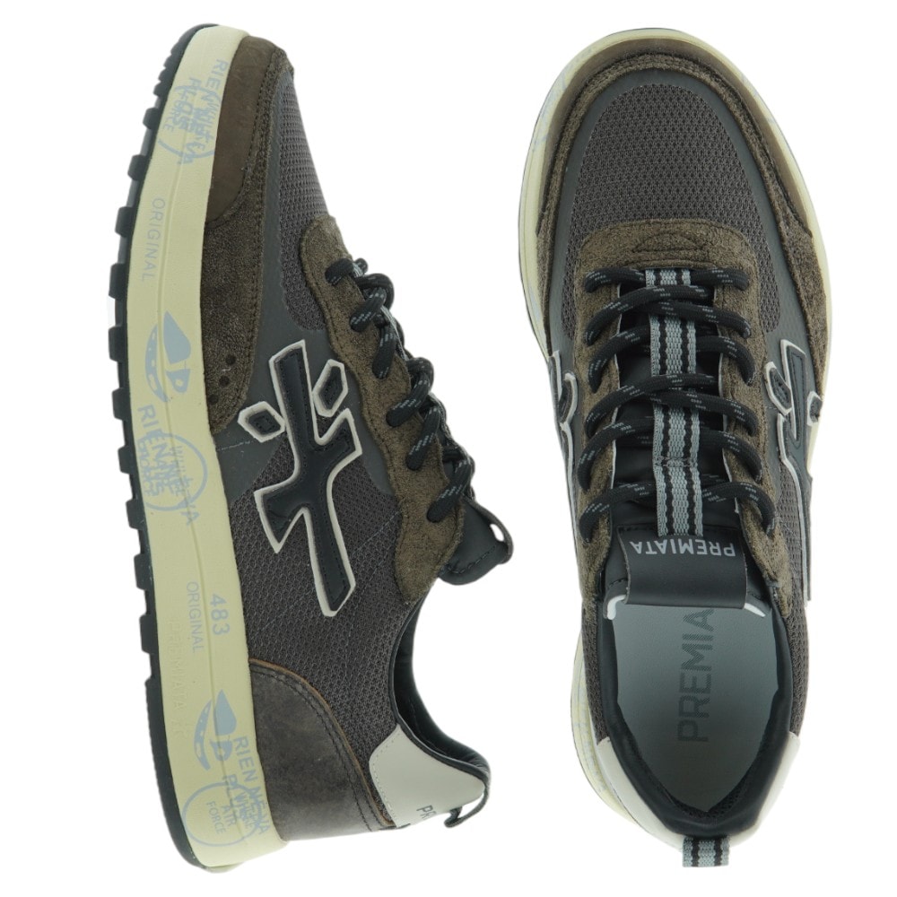 Zapatillas para vestir Premiata hombre - Estilo casual elegante foto 2