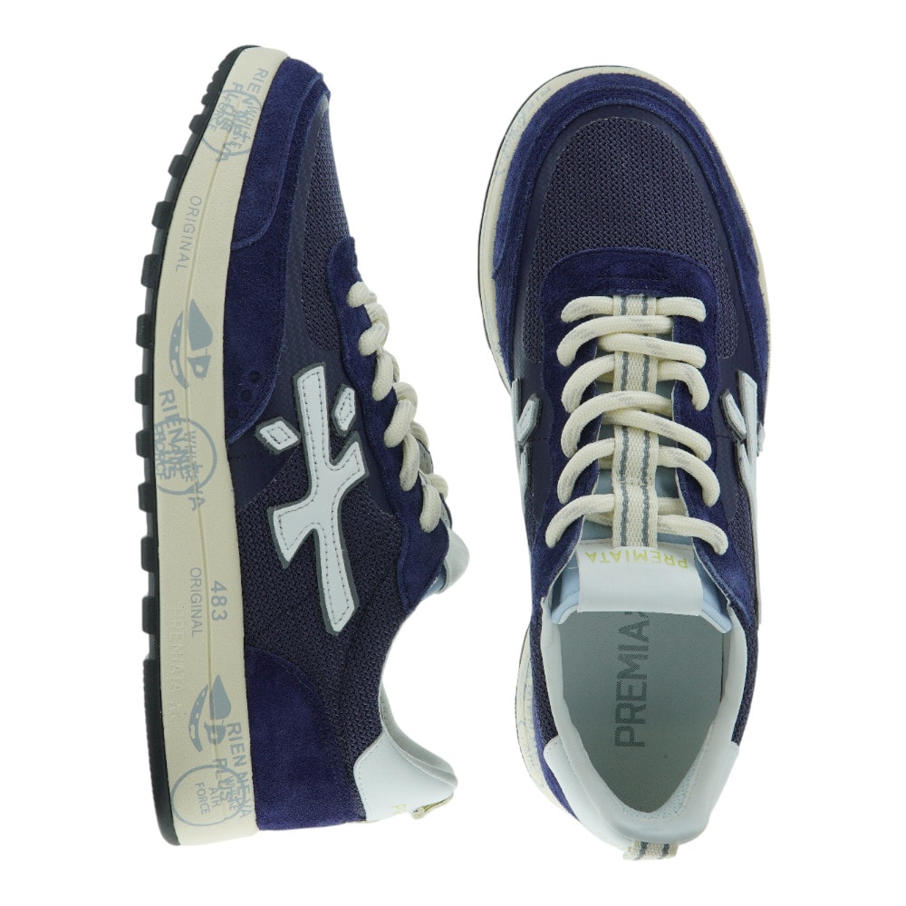 Sneakers Hombre Azul Premiata. Estilo Exclusivo en Gallery Carrile foto 2