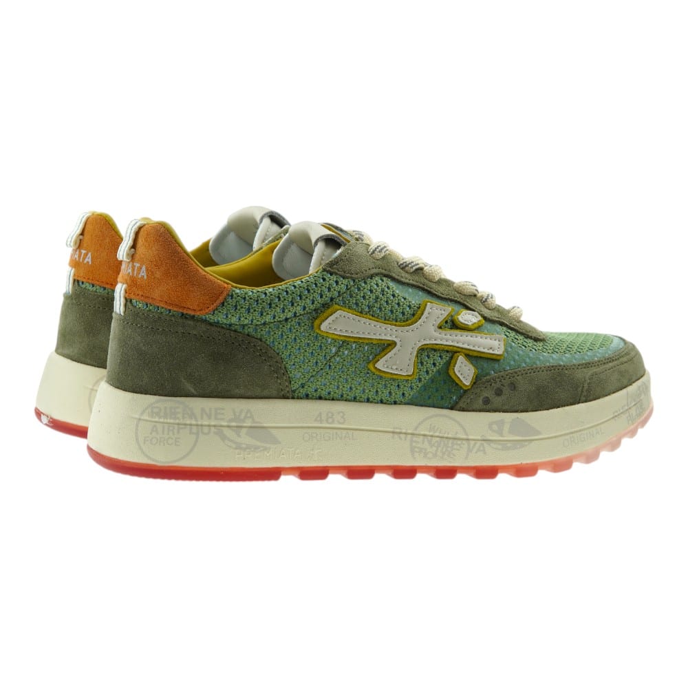 Compra Zapatilla Hombre Verano Premiata Nous Verde Multicolor | Gallery Carrile foto 4