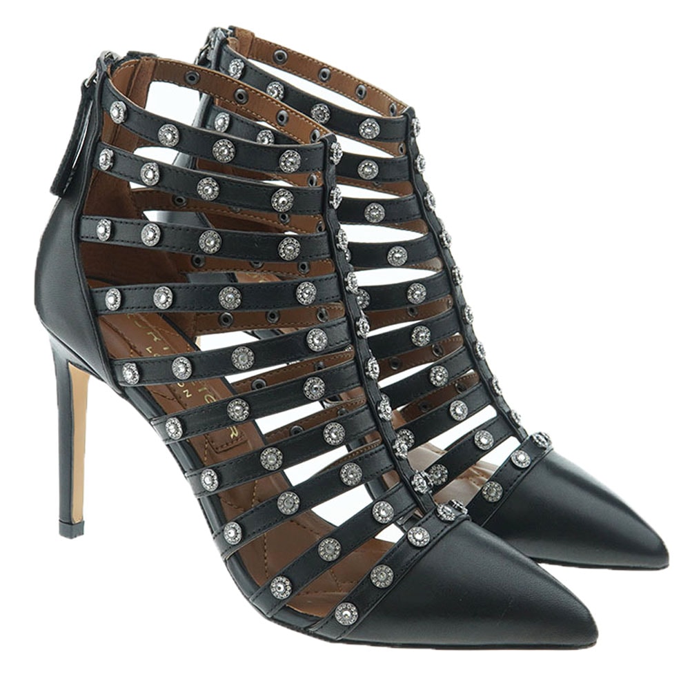 Botín stiletto rejilla cristales Kurt Geiger Octavia Bootie