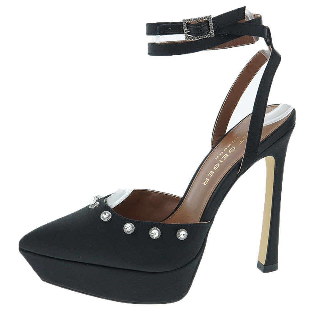 Zapatos ceremonia satén pulsera cristales Kurt Geiger Octavia Platform foto 3