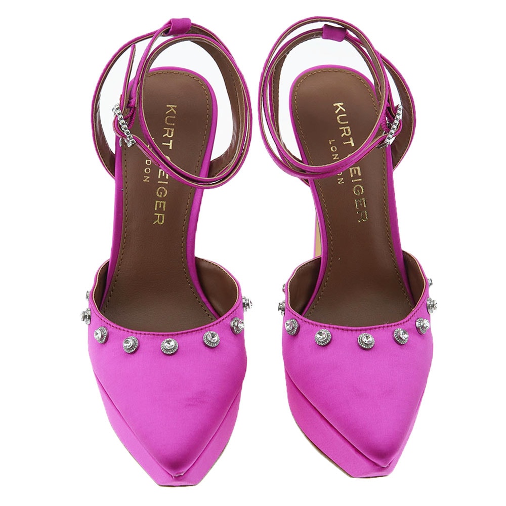 Zapato raso destalonado pulsera Kurt Geiger Octavia Platform foto 2