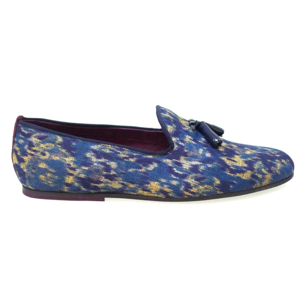 Slipper estampado con borlas Ted Baker Oliie Blue foto 3