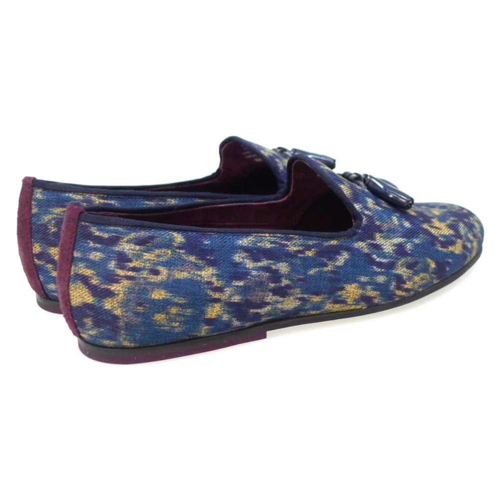 Slipper estampado con borlas Ted Baker Oliie Blue foto 4