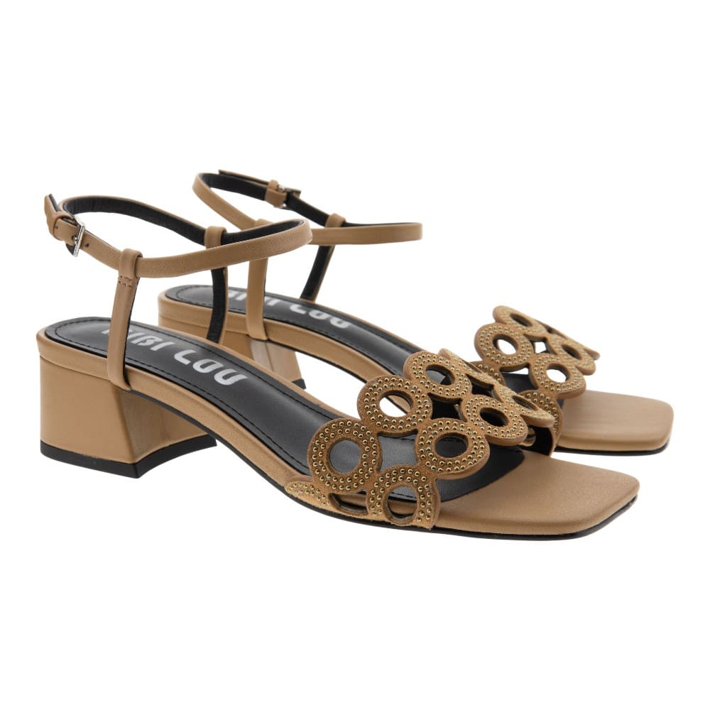 Sandalias Bibilou piel tachuelas Orubi Sandal 40