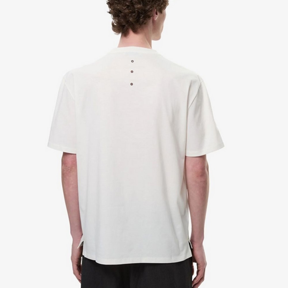 Camiseta Premiata blanca con logo frontal para hombre | Gallery Carrilé foto 4