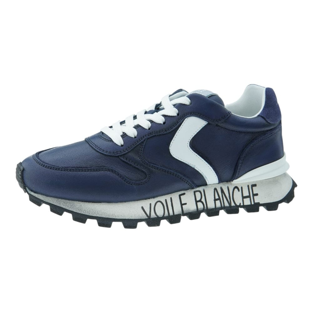 Zapatillas Paris Race en Azul Marino para Hombre de Voile Blanche | Gallery Carrile foto 3