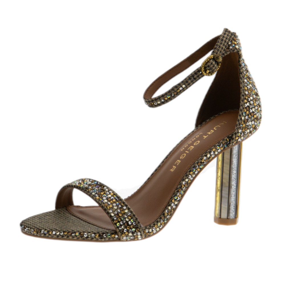 Sandalias color bronce fiesta con cristales – Kurt Geiger foto 3