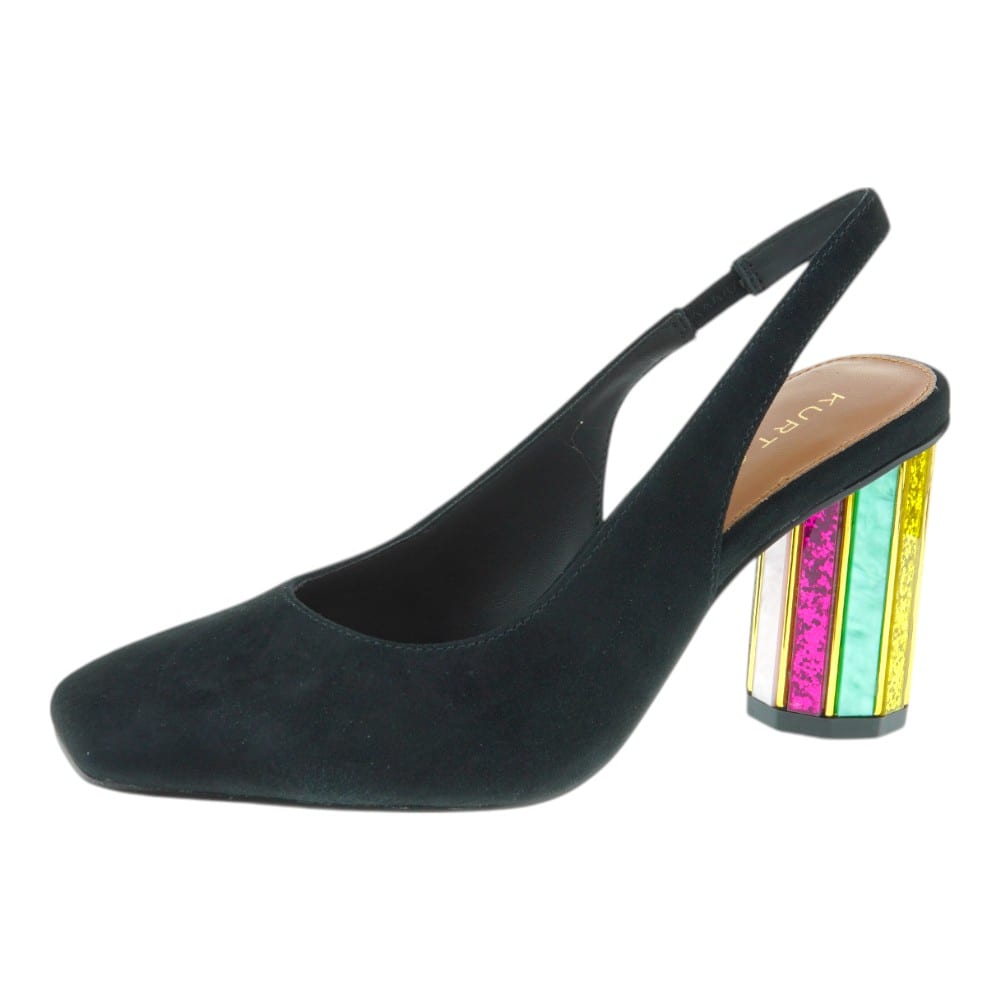 Zapato destalonado negro mujer Kurt Geiger | Elegantes y cómodos foto 3