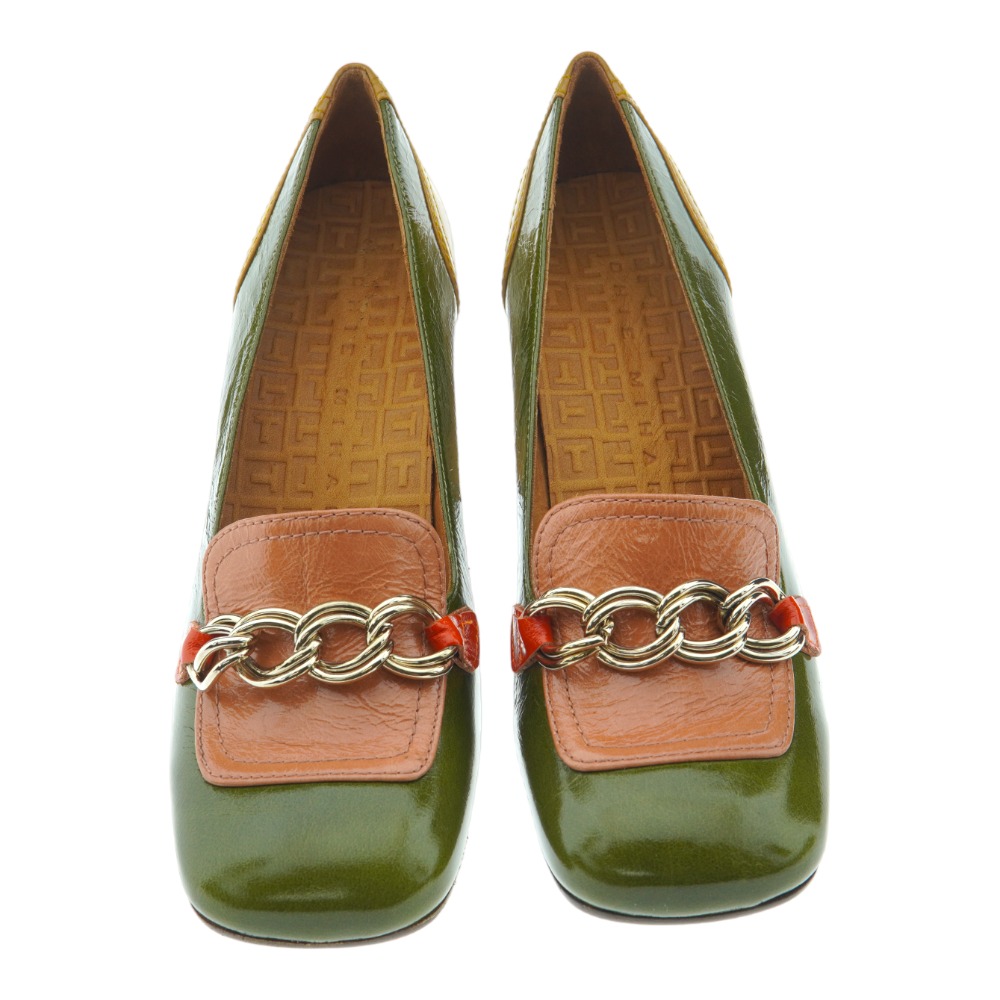 Zapato salon tacon estribo Chie Mihara Petrel foto 2