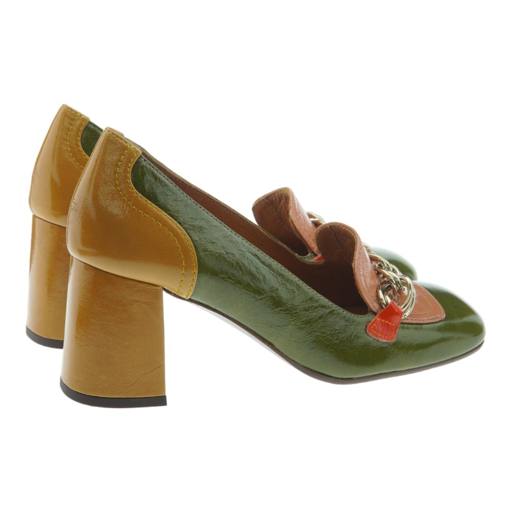 Zapato salon tacon estribo Chie Mihara Petrel foto 4