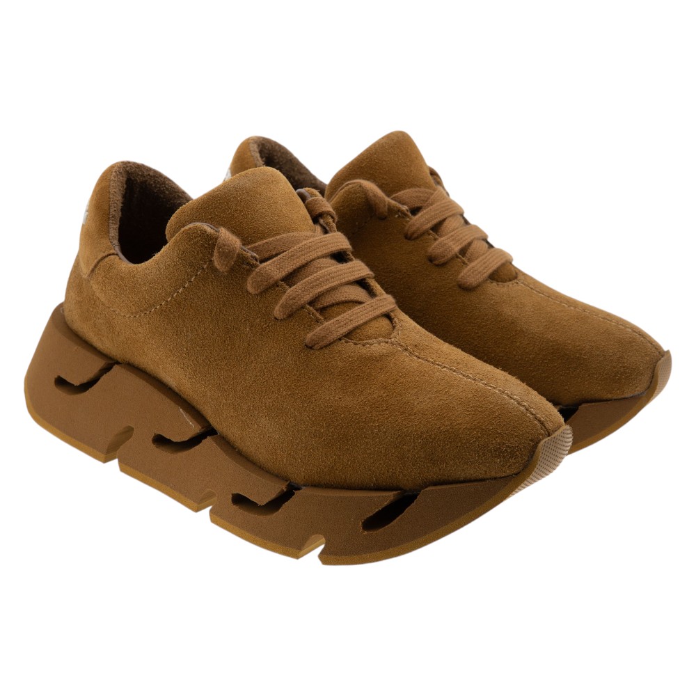 Paloma Barceló sneakers ante cuero plataforma Pia