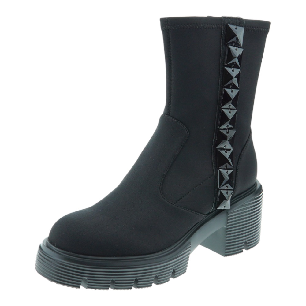 Botin chelsea suela track cristales Jeannot PJ543 foto 3