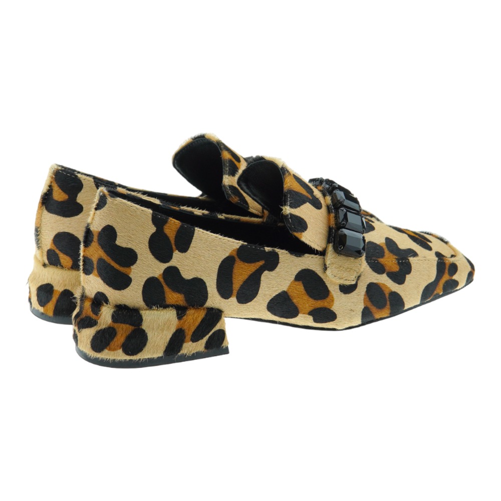 Mocasines estampado leopardo cristales Jeannot PJ602 foto 4