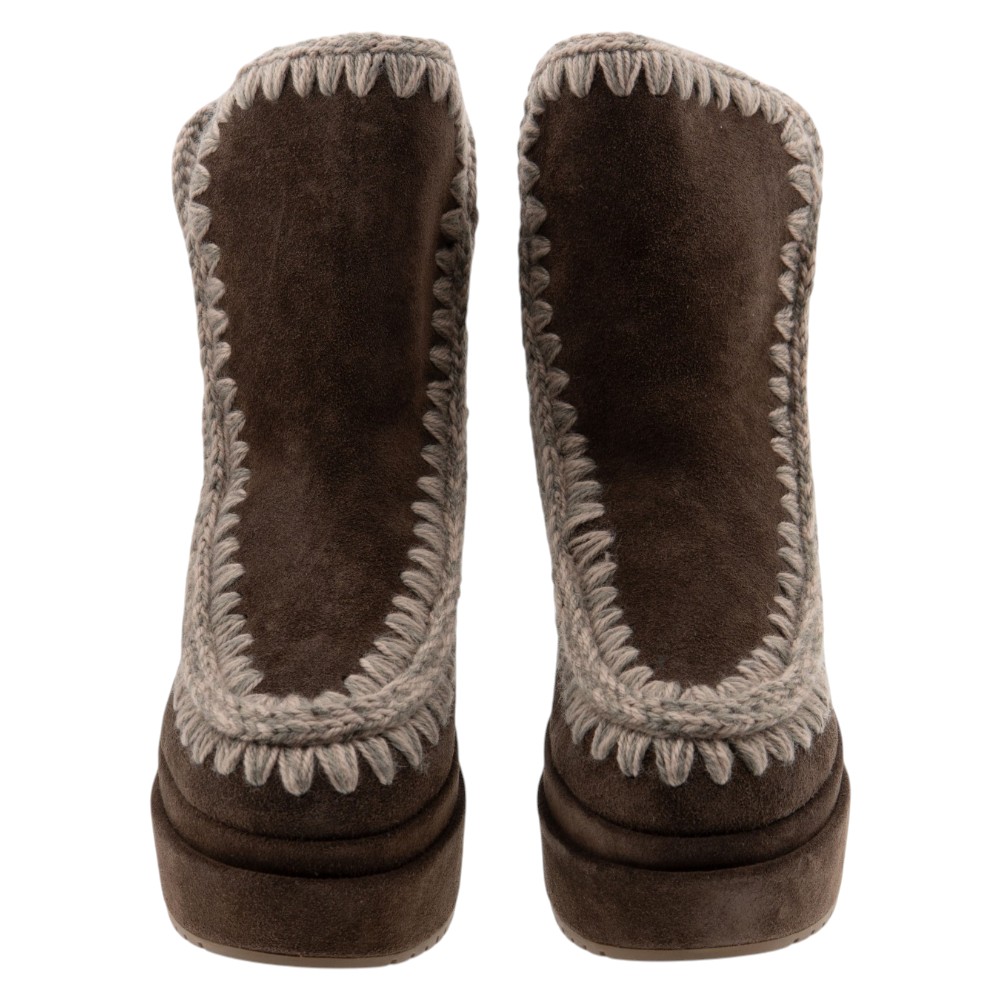 Botas Mou tacón y plataforma piel oveja | Gallery Carrilé foto 2