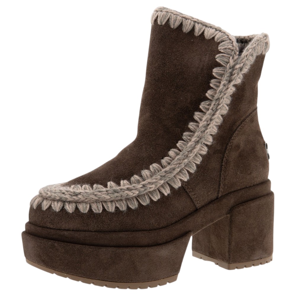 Botas Mou tacón y plataforma piel oveja | Gallery Carrilé foto 3