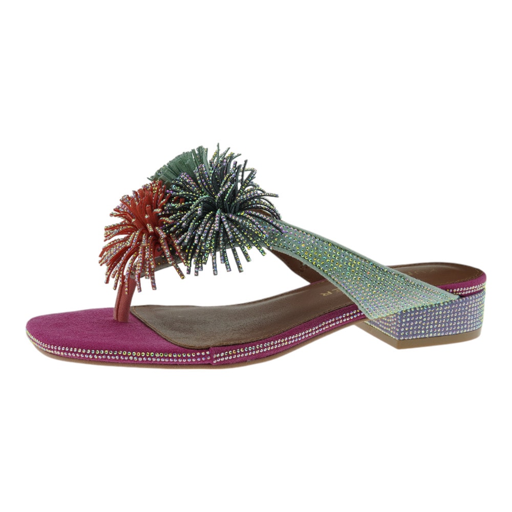 Sandalias Planas Dedo Kurt Geiger - Colores Vibrantes y Elegancia foto 3